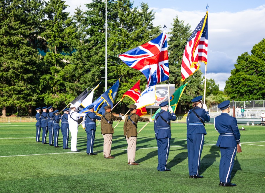USA Military Rugby matchday photograph