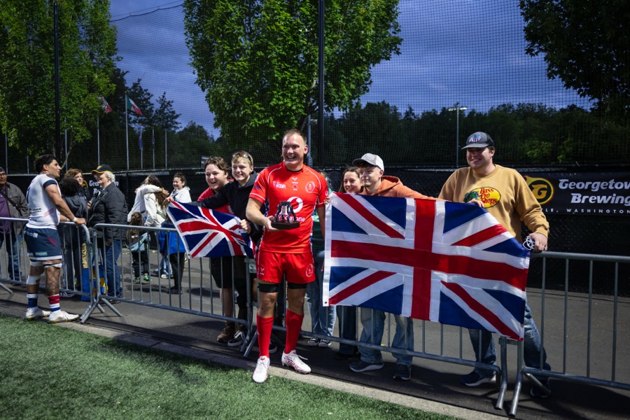 USA Military Rugby matchday photograph