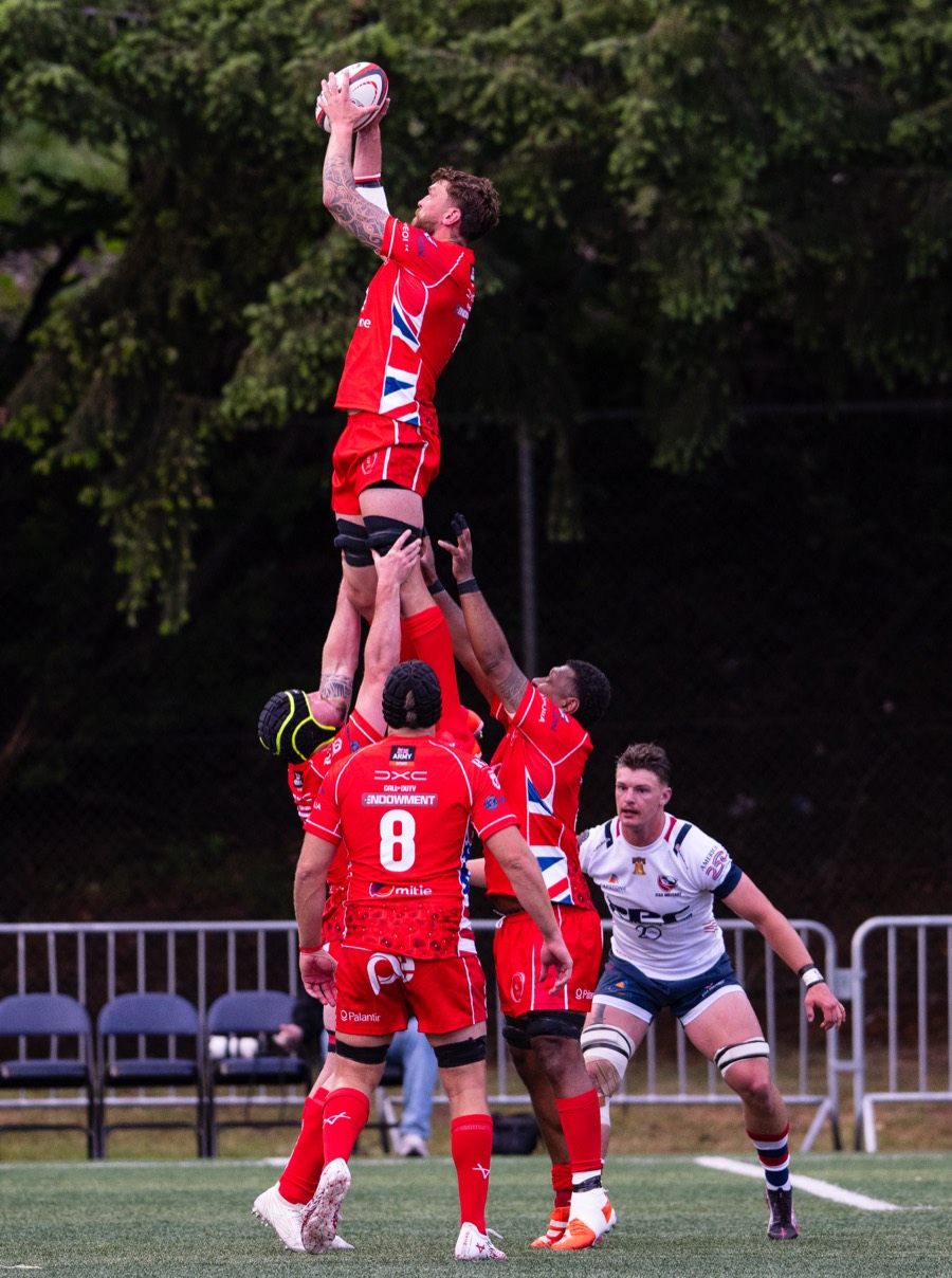 USA Military Rugby matchday photograph