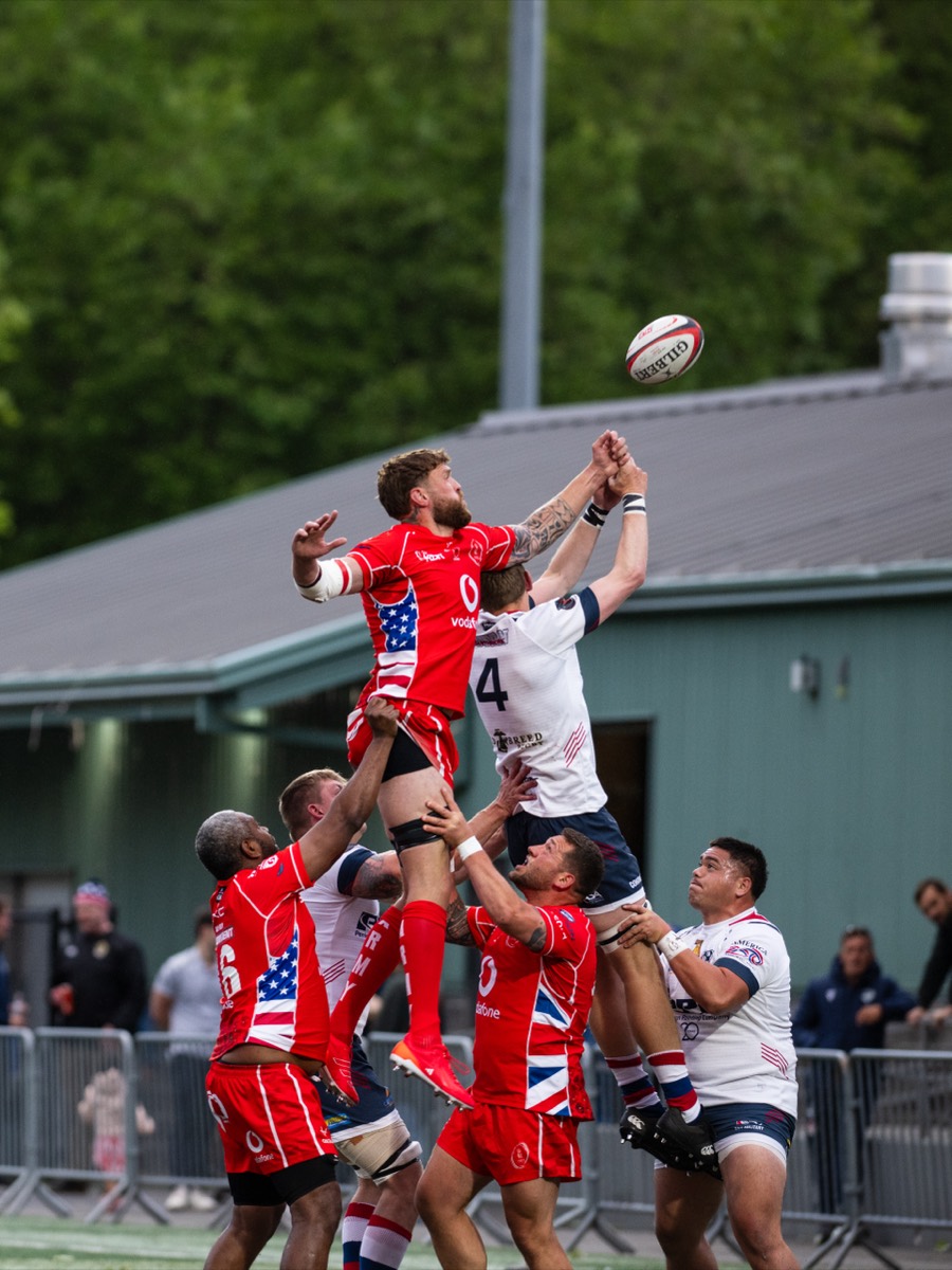 USA Military Rugby matchday photograph