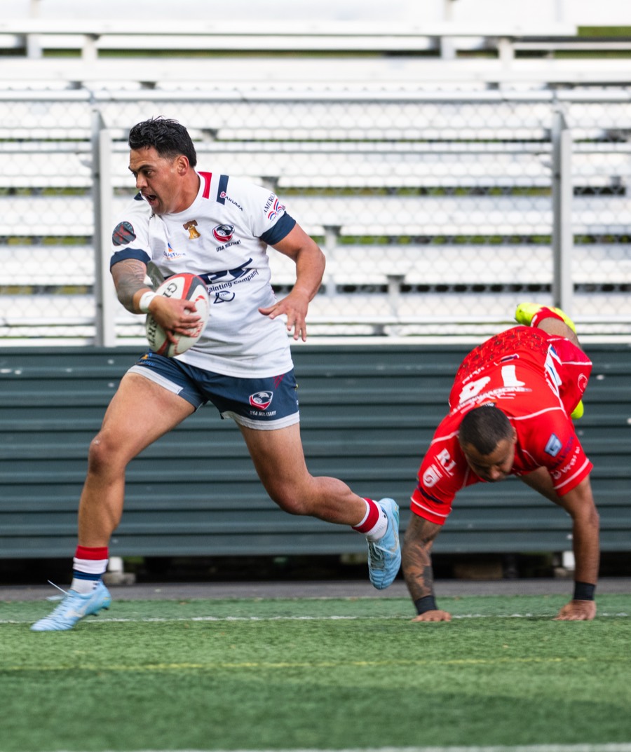 USA Military Rugby matchday photograph