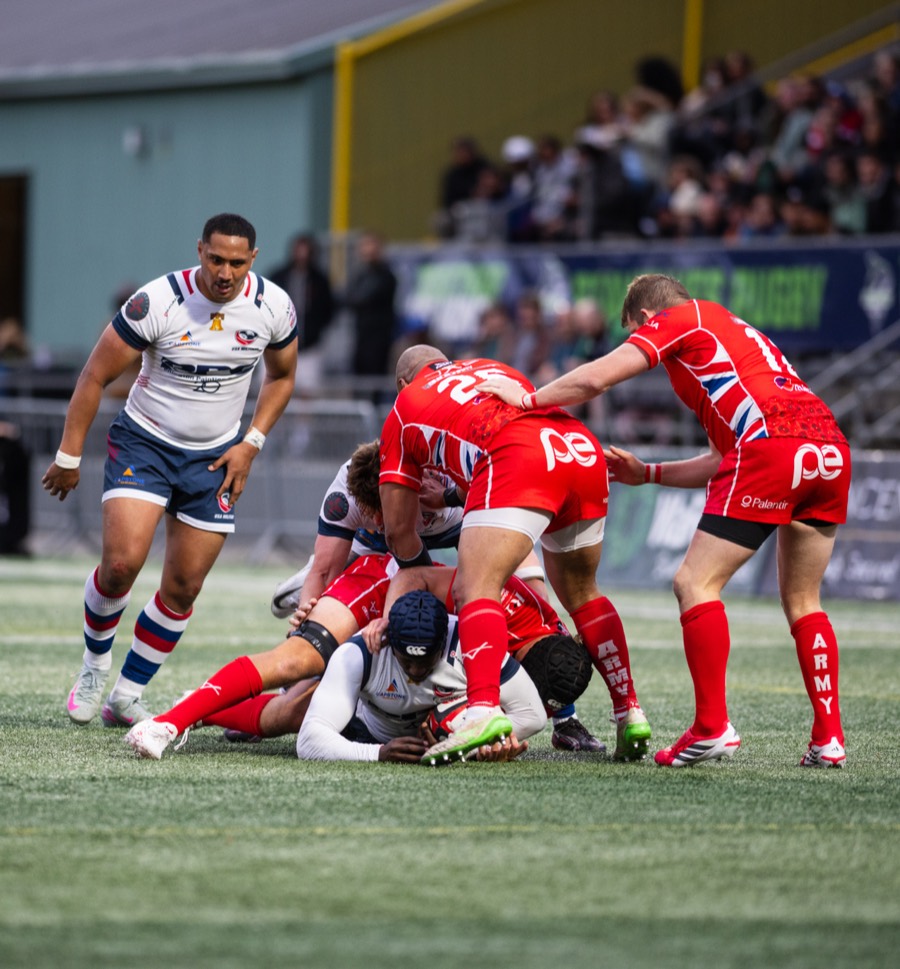 USA Military Rugby matchday photograph