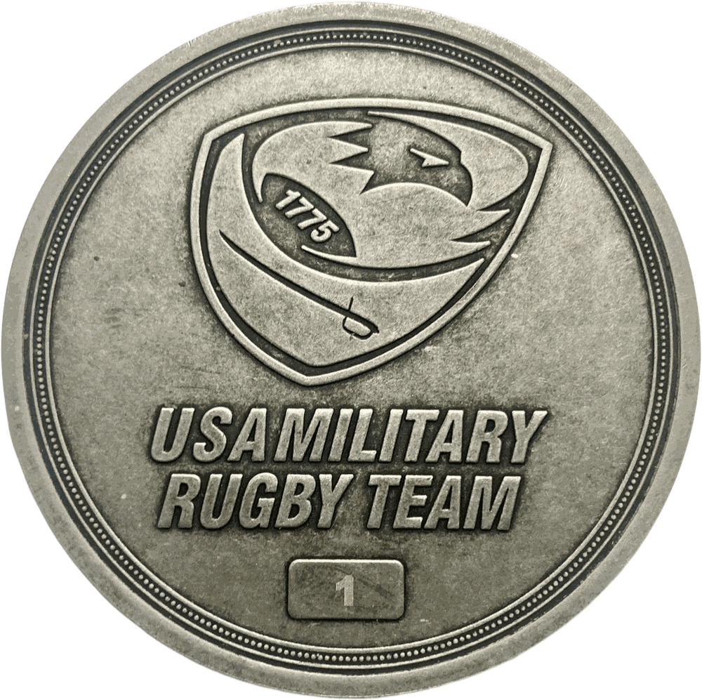 USA Military Rugby team coin